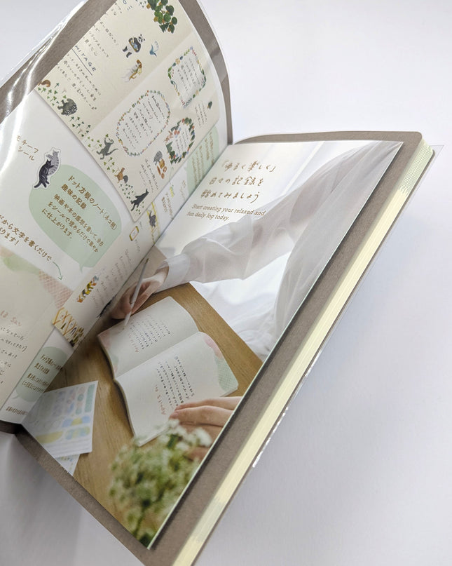 MIDORI Notebook B6 Forest Animals insdie