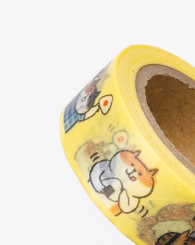 MIND WAVE Gorogoro Nyasuke Masking Tape close up