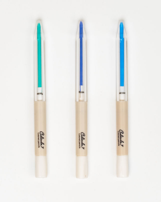 KUTSUWA Culicule Colored Pencil Aurora Pattern - ZenPop Japan Stationery Store