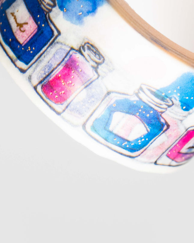 PAPIER PLATZ Regaro Papiro Design Masking Tape Ink Bottle Pattern - ZenPop Japan Stationery Store