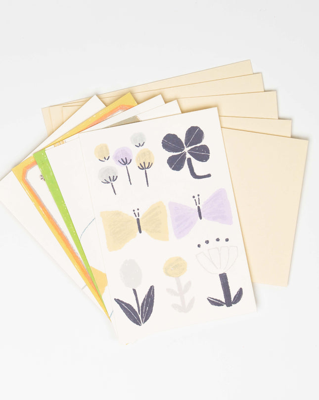 KAMIISO SANSHO Tamura Miki Washi Art Card - ZenPop Japan Stationery Store