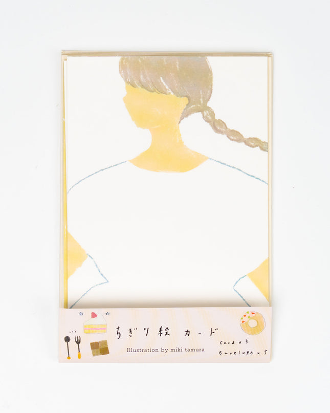 KAMIISO SANSHO Tamura Miki Washi Art Card - ZenPop Japan Stationery Store