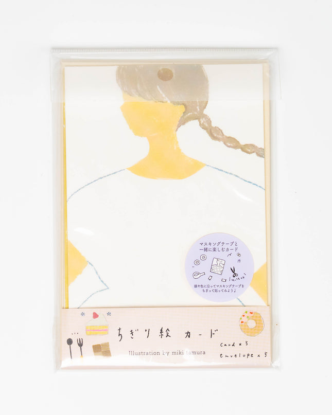 KAMIISO SANSHO Tamura Miki Washi Art Card - ZenPop Japan Stationery Store