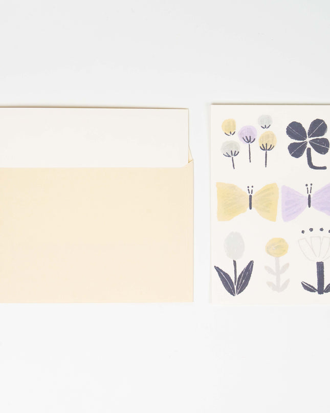 KAMIISO SANSHO Tamura Miki Washi Art Card - ZenPop Japan Stationery Store