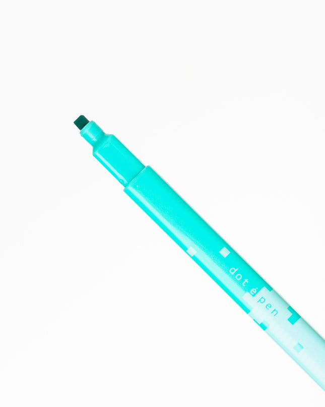 SUNSTAR Square Marker Dot E Pen 4pcs Set - ZenPop Japan Stationery Store