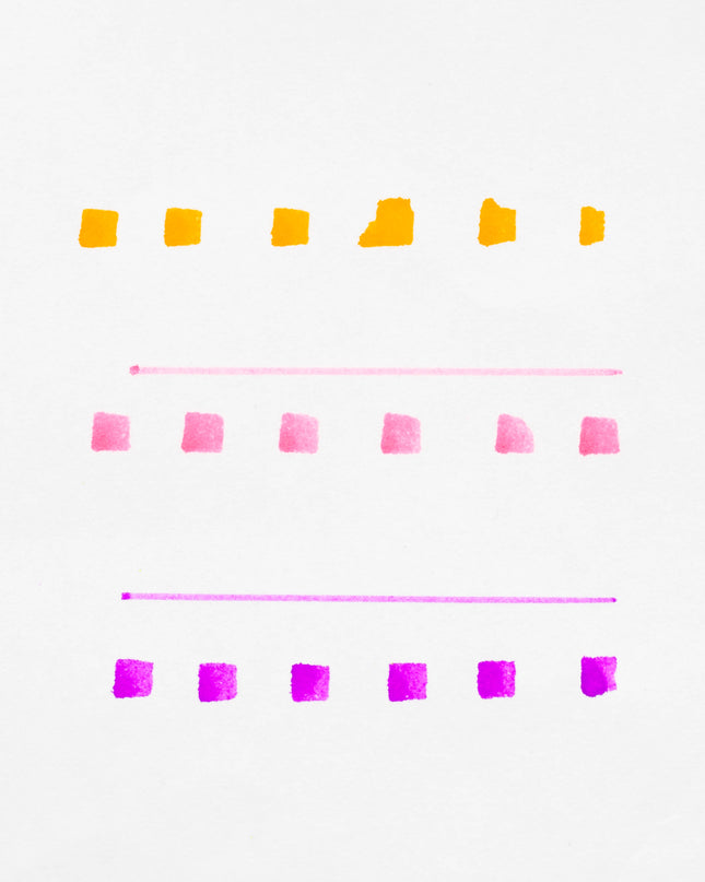 SUNSTAR Square Marker Dot E Pen 4pcs Set - ZenPop Japan Stationery Store