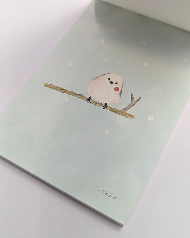 RYURYU Seasonal Postcard Memo Shimaenaga