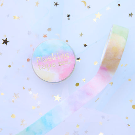 Tsutsumu - Glitter Pastel Rainbow Masking Tape