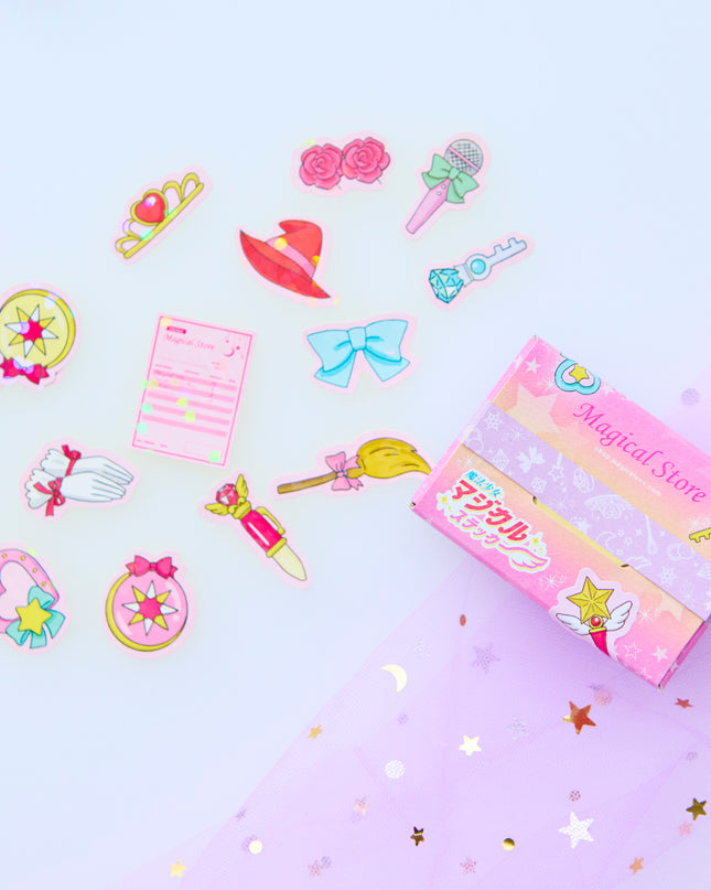 Greeting Life - Magical Girl Box Stickers