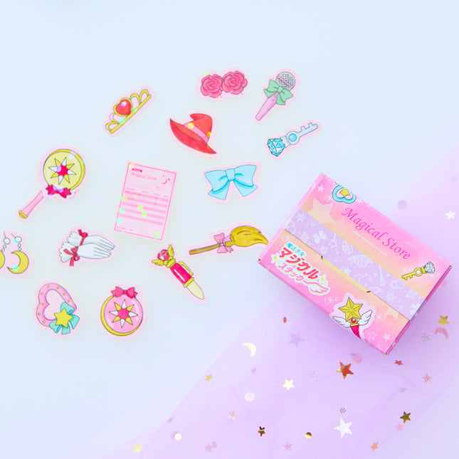Greeting Life - Magical Girl Box Stickers