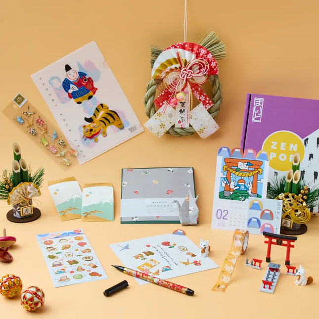 ZENPOP Stationery New Year Lucky Charms Box