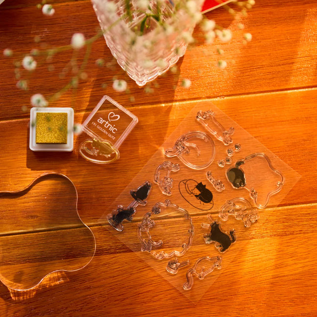BGM - Acrylic Stamp Kitty Diary