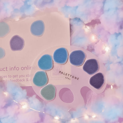 SUN-STAR Paint Palette-Style Stickers Palettone