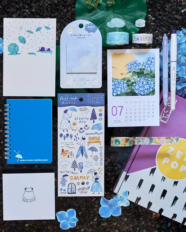 ZENPOP Stationery Calm Rain Box