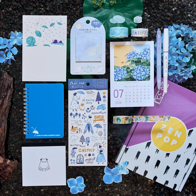 ZENPOP Stationery Calm Rain Box