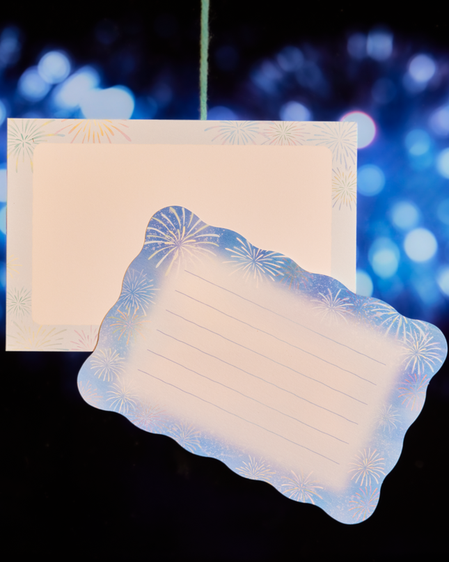 NB Mini Letter Set – Summer Fireworks Night