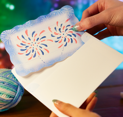 NB Mini Letter Set – Summer Fireworks Night