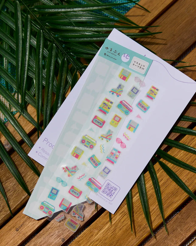 NB - Yurubun Retro-Pop Sticker Sheet
