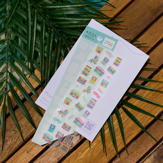 NB - Yurubun Retro-Pop Sticker Sheet