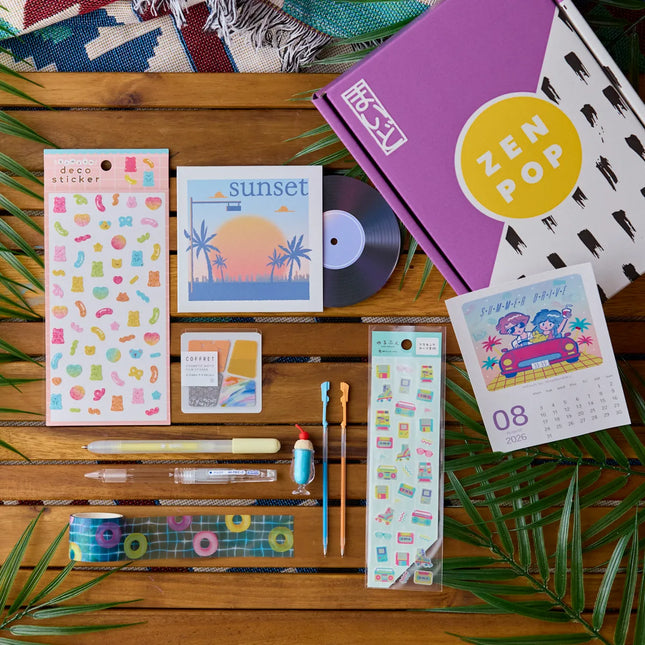 ZENPOP Stationery Box - Summer Drive