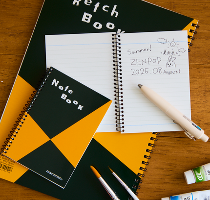 Miniature Notebook A6 from Maruman