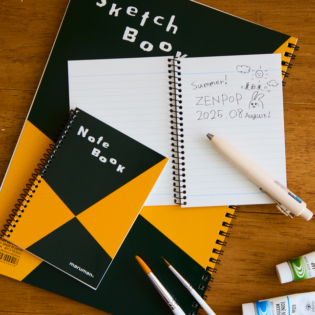 Miniature Notebook A6 from Maruman