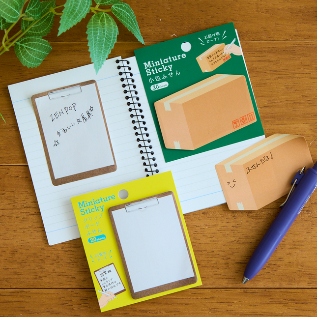 Miniature sticky notes from Artemis