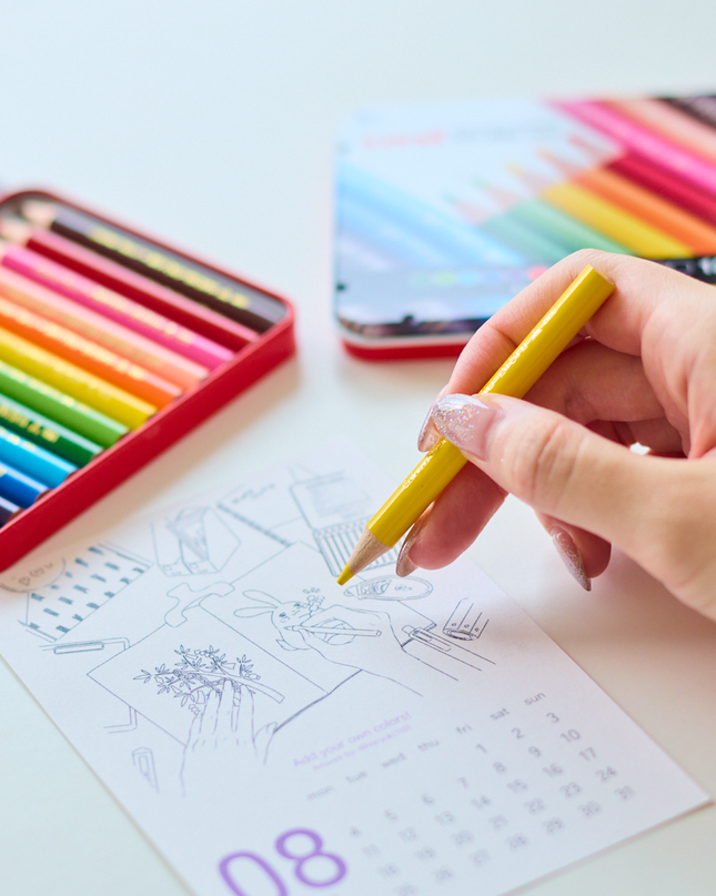 
UNI No.880 mini Colored Pencil set from Mitsubishi Pencil