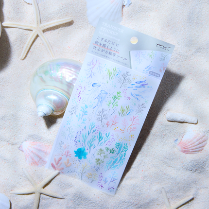 Midori - Coral Transfer Stickers