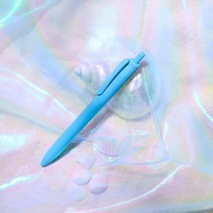 Mistsubishi Pencil - Jet Stream 0.7mm Marine Plastic Ballpoint Pen Light Blue