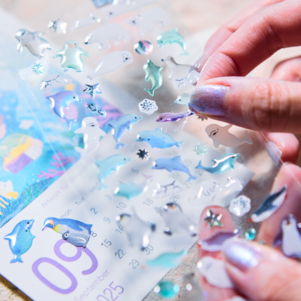 Active Corporation - Summer Drop Stickers [Dolphin]