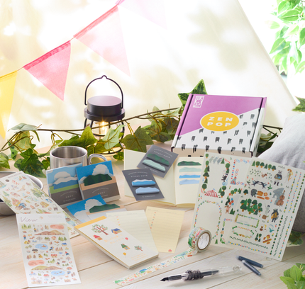 ZENPOP Stationery Field Trip Box
