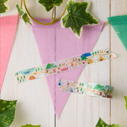SAIEN- Masking Tape Camp Map