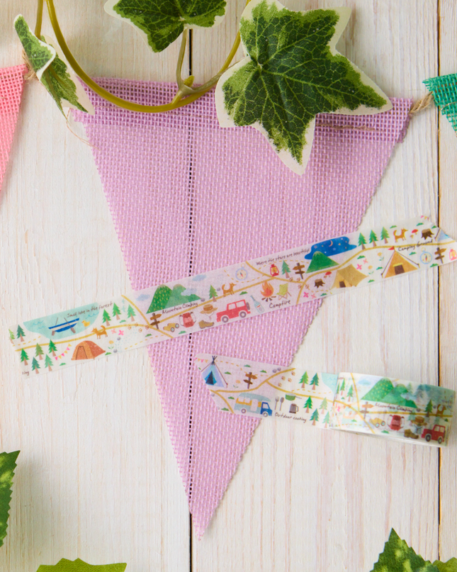 SAIEN- Masking Tape Camp Map