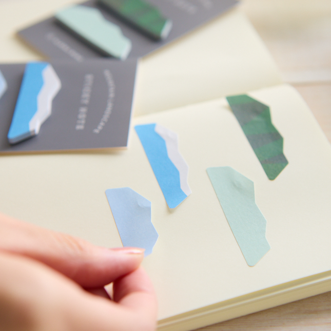 ElCommun- Mountain Landscape Die-cut Sticky Note