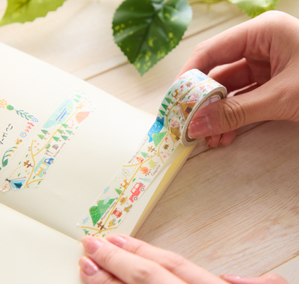 SAIEN- Masking Tape Camp Map