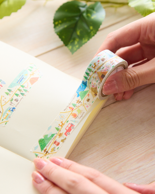 SAIEN- Masking Tape Camp Map