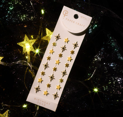 Midori - Star Ornament Papercraft Stickers