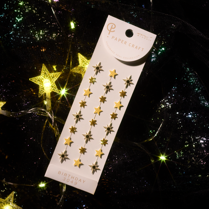 Midori - Star Ornament Papercraft Stickers