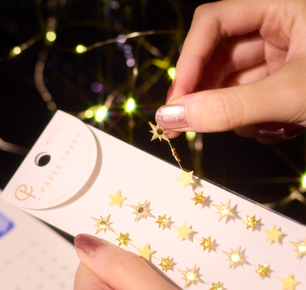
Midori - Star Ornament Papercraft Stickers