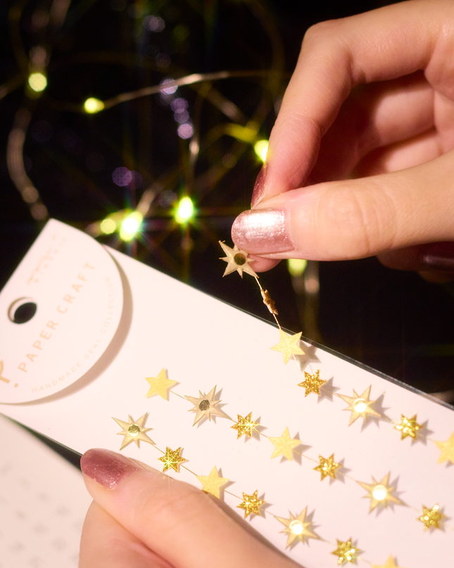 
Midori - Star Ornament Papercraft Stickers