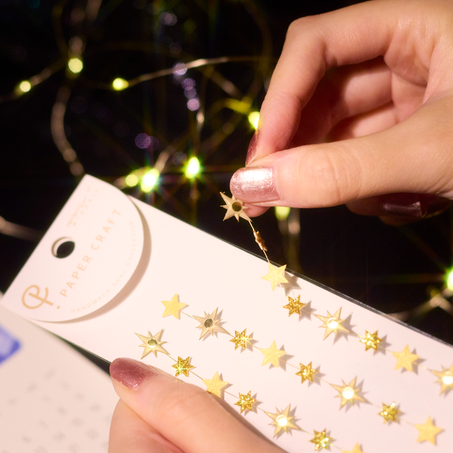 
Midori - Star Ornament Papercraft Stickers