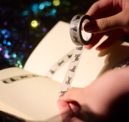 MT x SouSou - Black Cat Masking Tape