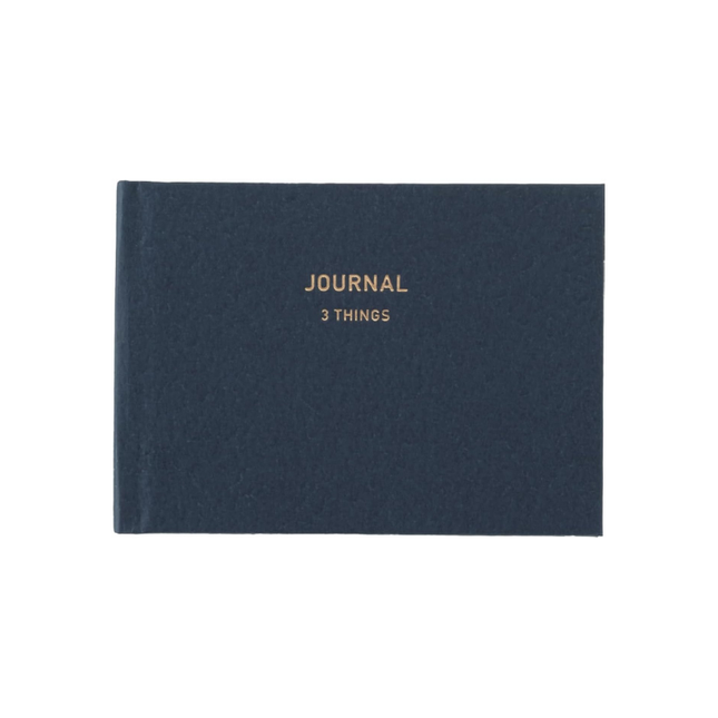 DAIGO Easy Journal – 3 Things (Palm Size) Navy