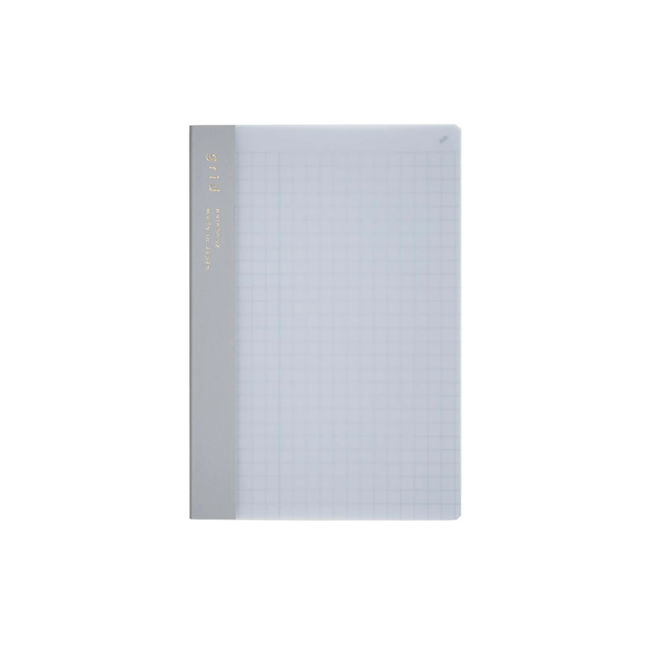 DAIGO isshoni. Number Notebook A6 – Grid blue