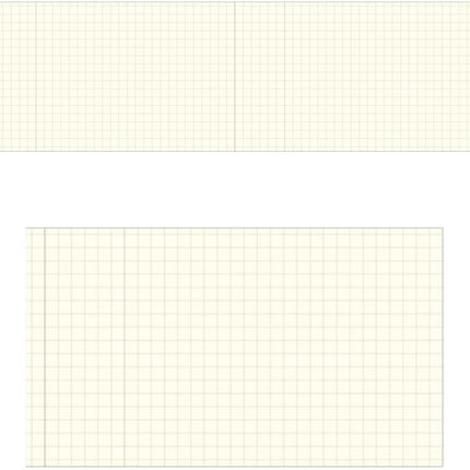 DAIGO isshoni Laptop Desk Grid Notebook - for 13" Laptop 5mm grid