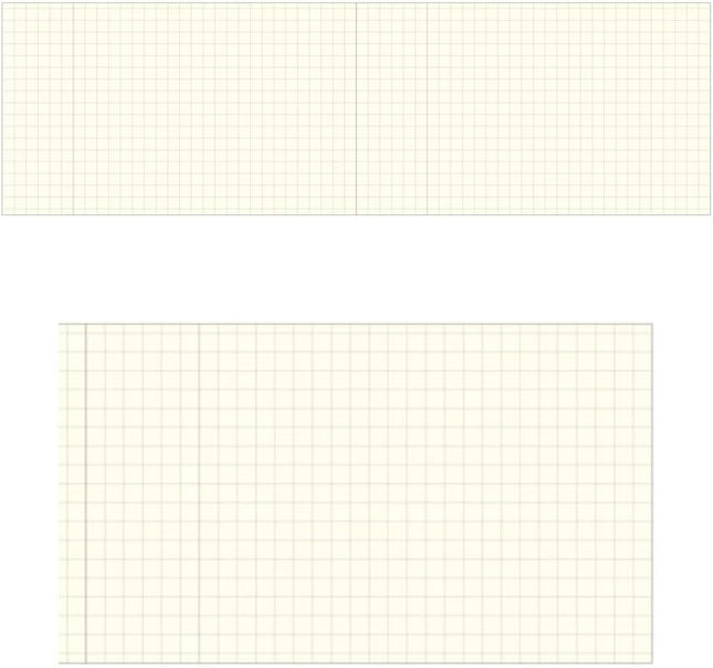 DAIGO isshoni Laptop Desk Grid Notebook - for 13" Laptop 5mm grid