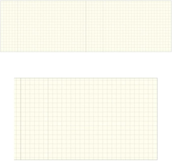 DAIGO isshoni Laptop Desk Grid Notebook - for 13" Laptop 5mm grid