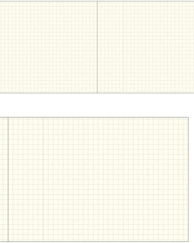 DAIGO isshoni Laptop Desk Grid Notebook 15 inch inside