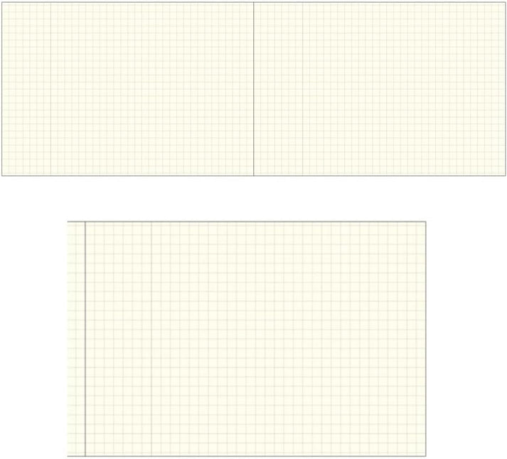 DAIGO isshoni Laptop Desk Grid Notebook 15 inch inside